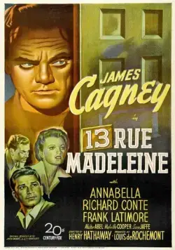 Дом 13 по улице Мадлен / 13 Rue Madeleine (1946) фильм скачать через торрет бесплатно в хорошем качестве