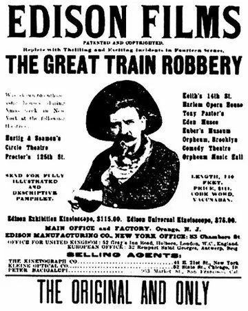 Большое ограбление поезда / The Great Train Robbery (1903) фильм скачать через торрет бесплатно в хорошем качестве