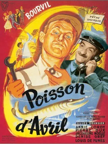 Апрельская рыбка / Poisson d'avril (1954) фильм скачать через торрет бесплатно в хорошем качестве