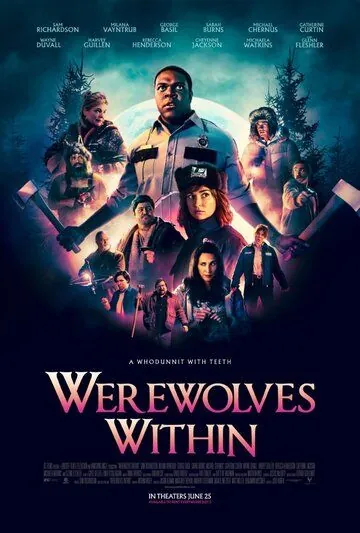Оборотни внутри / Werewolves Within (2021) фильм скачать через торрет бесплатно в хорошем качестве