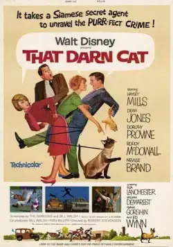Эта дикая кошка / That Darn Cat! (1965) фильм скачать через торрет бесплатно в хорошем качестве