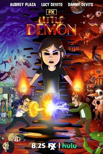 Демонёнок / FX's Little Demon (2022) cериал мультфильм скачать через торрет бесплатно в хорошем качестве