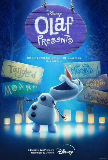 Олаф представляет / Olaf’s Retelling (2021) cериал мультфильм скачать через торрет бесплатно в хорошем качестве