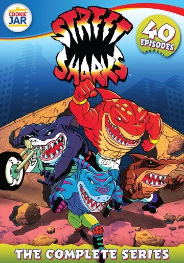Уличные акулы / Street Sharks (1994) мультфильм скачать через торрет бесплатно в хорошем качестве