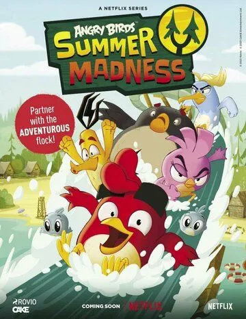 Angry Birds: Летнее безумие / Angry Birds Summer Madness (2022) cериал мультфильм скачать через торрет бесплатно в хорошем качестве