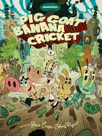Свин, Коза, Банан и Сверчок / Pig Goat Banana Cricket 2015 смотреть онлайн cериал мультфильм в хорошем качестве