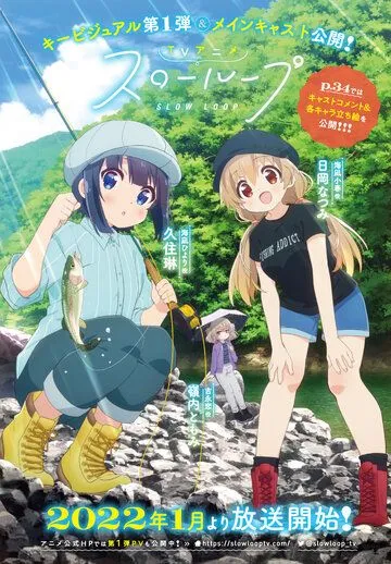 Медленная петля / Slow Loop (2022) cериал мультфильм аниме скачать через торрет бесплатно в хорошем качестве