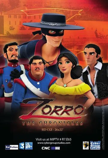 Хроники Зорро / Zorro the Chronicles (2015) мультфильм скачать через торрет бесплатно в хорошем качестве