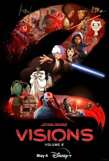 Звёздные войны: Видение / Star Wars: Visions (2021) cериал мультфильм аниме скачать через торрет бесплатно в хорошем качестве