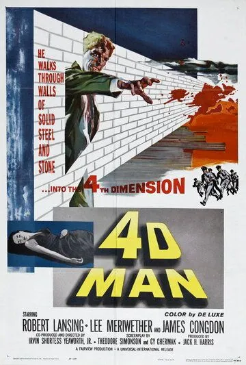 Человек четвертого измерения / 4D Man (1959) фильм скачать через торрет бесплатно в хорошем качестве