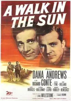 Прогулка под солнцем / A Walk in the Sun (1945) фильм скачать через торрет бесплатно в хорошем качестве