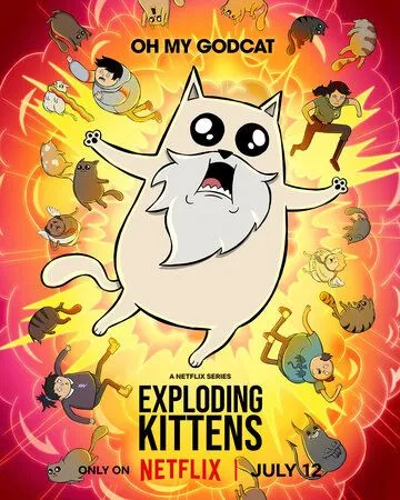 Взрывные котята / Exploding Kittens (2024) cериал мультфильм скачать через торрет бесплатно в хорошем качестве