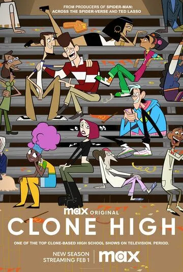 Школа Клонов / Clone High (2023) cериал мультфильм скачать через торрет бесплатно в хорошем качестве