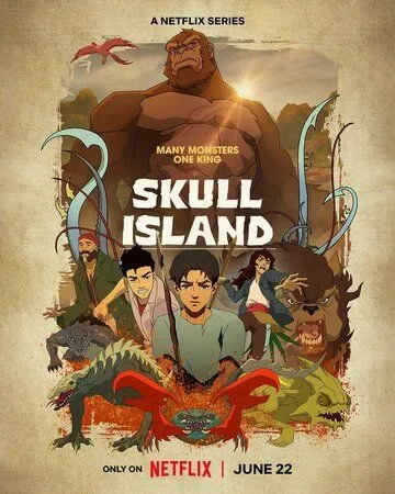 Остров черепа / Skull Island (2023) cериал мультфильм скачать через торрет бесплатно в хорошем качестве