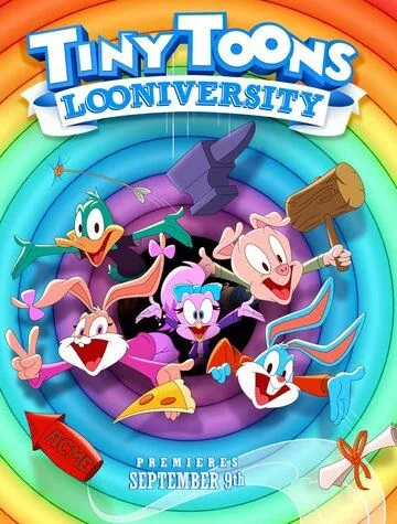 Мультяшки: Луниверситет / Tiny Toons Looniversity (2023) cериал мультфильм скачать через торрет бесплатно в хорошем качестве