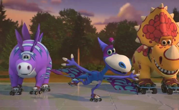 Турбозавры, вперёд! (2022) скачать торрент файл Турбозавры, вперёд! (2022) мультфильм скачать торрент файл