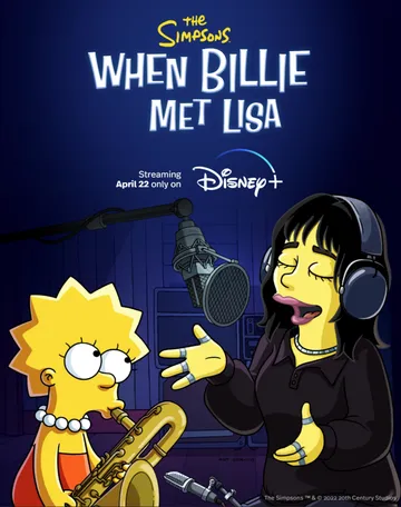 Симпсоны: Когда Билли встретила Лизу / When Billie Met Lisa (2022) мультфильм скачать через торрет бесплатно в хорошем качестве