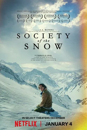 Общество снега / La sociedad de la nieve (2024) фильм скачать через торрет бесплатно в хорошем качестве