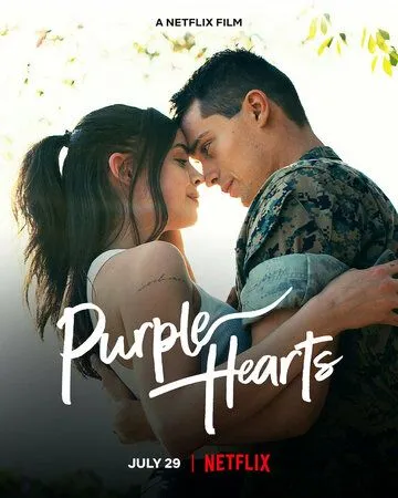 Пурпурные сердца / Purple Hearts (2022) фильм скачать через торрет бесплатно в хорошем качестве