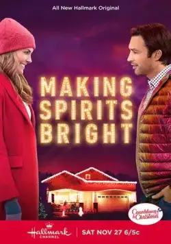 Поднимая дух / Making Spirits Bright (2021) фильм скачать через торрет бесплатно в хорошем качестве