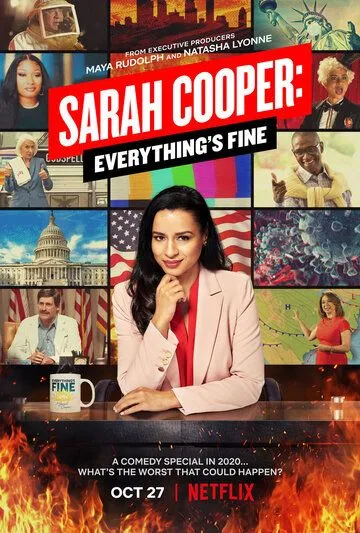 Сара Купер: Все в порядке / Sarah Cooper: Everything's Fine (2020) фильм скачать через торрет бесплатно в хорошем качестве