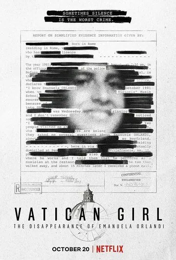 Девочка из Ватикана: исчезновение Эмануэлы Орланди / Vatican Girl: The Disappearance of Emanuela Orlandi (2022) cериал скачать через торрет бесплатно в хорошем качестве