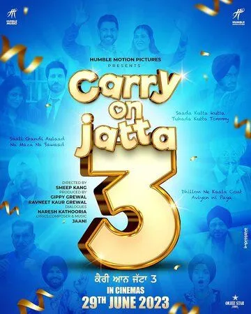 Скачать Вперёд, Джатт: Фильм третий / Carry on Jatta 3(2023) фильм с торрента бесплатно