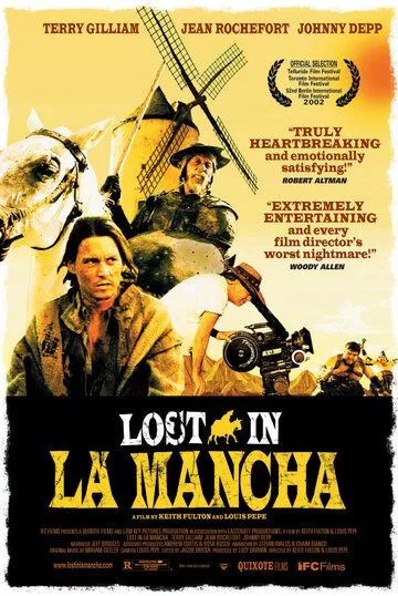 Затерянные в Ла-Манче / Lost in La Mancha (2002) фильм скачать через торрет бесплатно в хорошем качестве