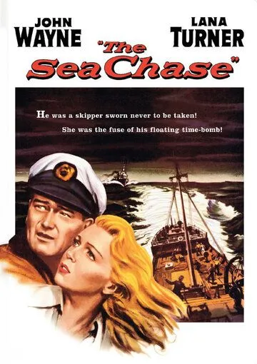 Морская погоня / The Sea Chase (1955) фильм скачать через торрет бесплатно в хорошем качестве