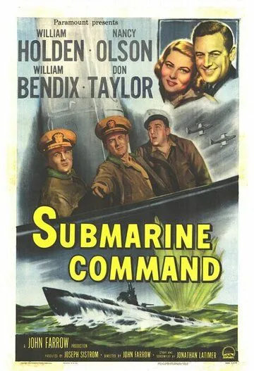 Команда субмарины / Submarine Command (1951) фильм скачать через торрет бесплатно в хорошем качестве
