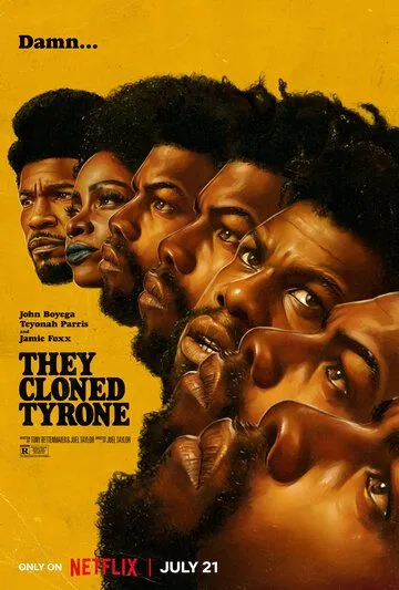 Они клонировали Тайрона / They Cloned Tyrone (2023) фильм скачать через торрет бесплатно в хорошем качестве