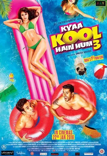 Какие мы крутые 3 / Kyaa Kool Hain Hum 3 (2016) фильм скачать через торрет бесплатно в хорошем качестве