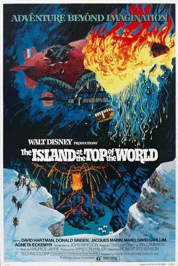 Остров на вершине мира / The Island at the Top of the World (1974) фильм скачать через торрет бесплатно в хорошем качестве