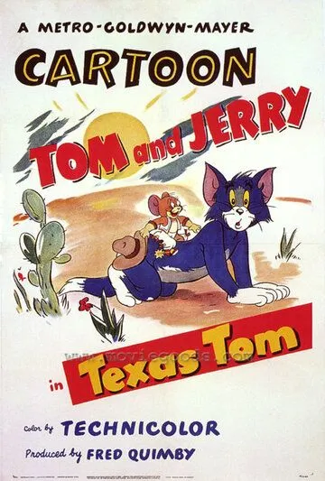 Том-ковбой / Texas Tom (1950) мультфильм скачать через торрет бесплатно в хорошем качестве
