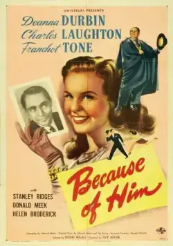 Из-за него / Because of Him (1946) фильм скачать через торрет бесплатно в хорошем качестве