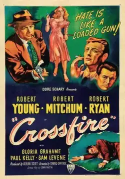 Перекрестный огонь / Crossfire (1947) фильм скачать через торрет бесплатно в хорошем качестве