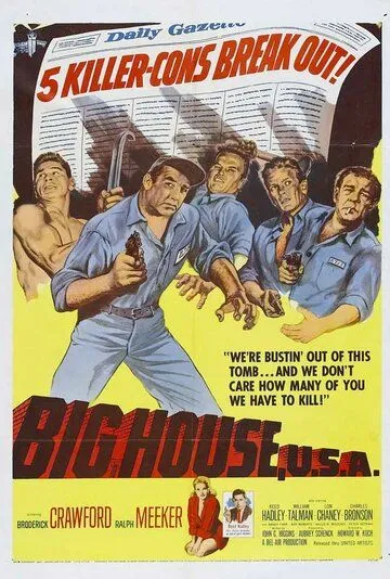 Большой дом / Big House, U.S.A. (1955) фильм скачать через торрет бесплатно в хорошем качестве