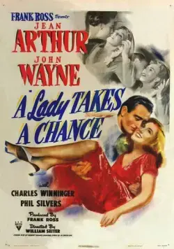 Она решает рискнуть / A Lady Takes a Chance (1943) фильм скачать через торрет бесплатно в хорошем качестве