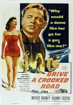 Поездка по кривой дороге / Drive a Crooked Road (1954) фильм скачать через торрет бесплатно в хорошем качестве