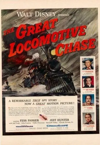 Крутой маршрут / The Great Locomotive Chase (1956) фильм скачать через торрет бесплатно в хорошем качестве
