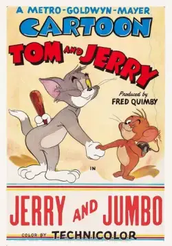 Джерри и слоненок / Jerry and Jumbo (1953) мультфильм скачать через торрет бесплатно в хорошем качестве