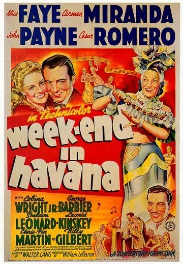 Уик-энд в Гаване / Week-End in Havana (1941) фильм скачать через торрет бесплатно в хорошем качестве