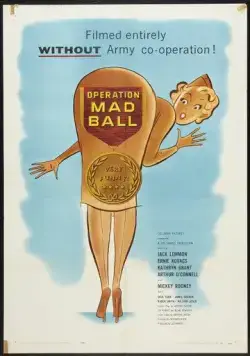 Операция «Безумная вечеринка» / Operation Mad Ball (1957) фильм скачать через торрет бесплатно в хорошем качестве