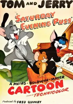 Кошачья вечеринка / Saturday Evening Puss (1950) мультфильм скачать через торрет бесплатно в хорошем качестве