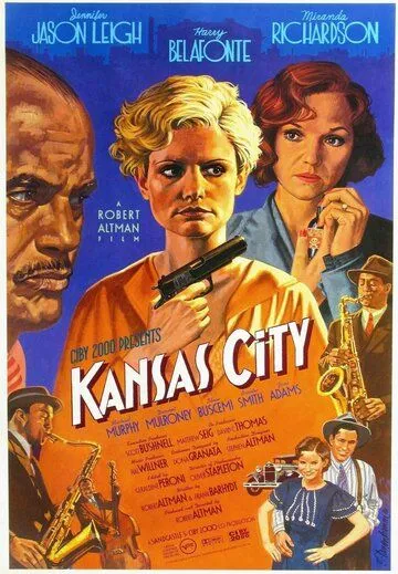 Канзас-Сити / Kansas City (1995) фильм скачать через торрет бесплатно в хорошем качестве