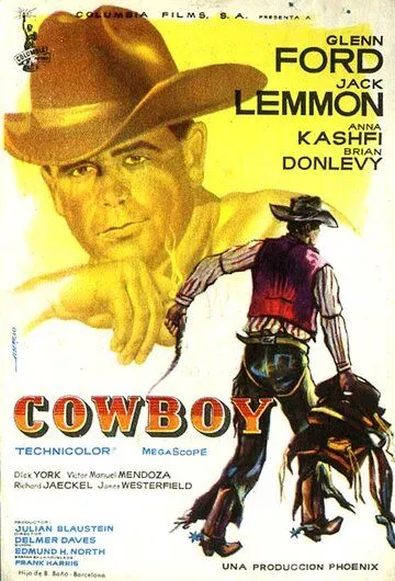 Отчаянный ковбой / Cowboy (1958) фильм скачать через торрет бесплатно в хорошем качестве
