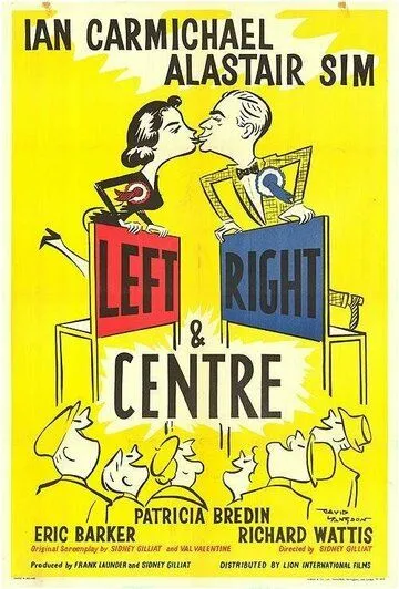 Левые, правые и центр / Left Right and Centre (1959) фильм скачать через торрет бесплатно в хорошем качестве