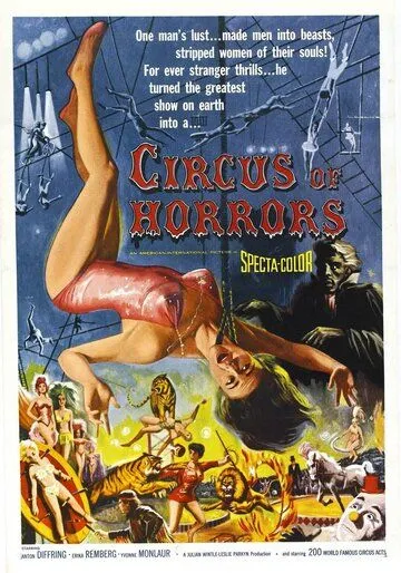 Цирк ужасов / Circus of Horrors (1960) фильм скачать через торрет бесплатно в хорошем качестве