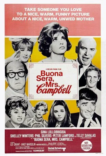 Доброго вечера, миссис Кэмпбелл / Buona Sera, Mrs. Campbell (1968) фильм скачать через торрет бесплатно в хорошем качестве