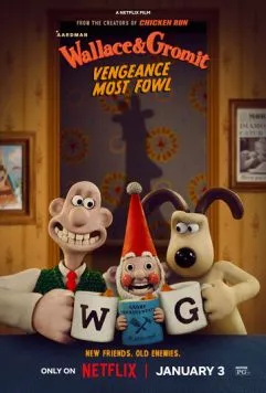 Уоллес и Громит / Wallace & Gromit: Vengeance Most Fowl 2024 смотреть онлайн мультфильм в хорошем качестве
